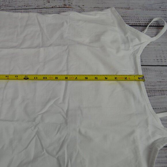 Pact Cotton Everyday Shelf Bra Camisole 3-Pack White Organic Size 3X NEW - Picture 10 of 13